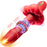 Rose Mouth Dildo 360° Rotating Bead Telescopic Vibrator