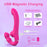 Dopamine 3-in-1 Rose Clit Stimulator Dual Motor Shock Panty Vibrator