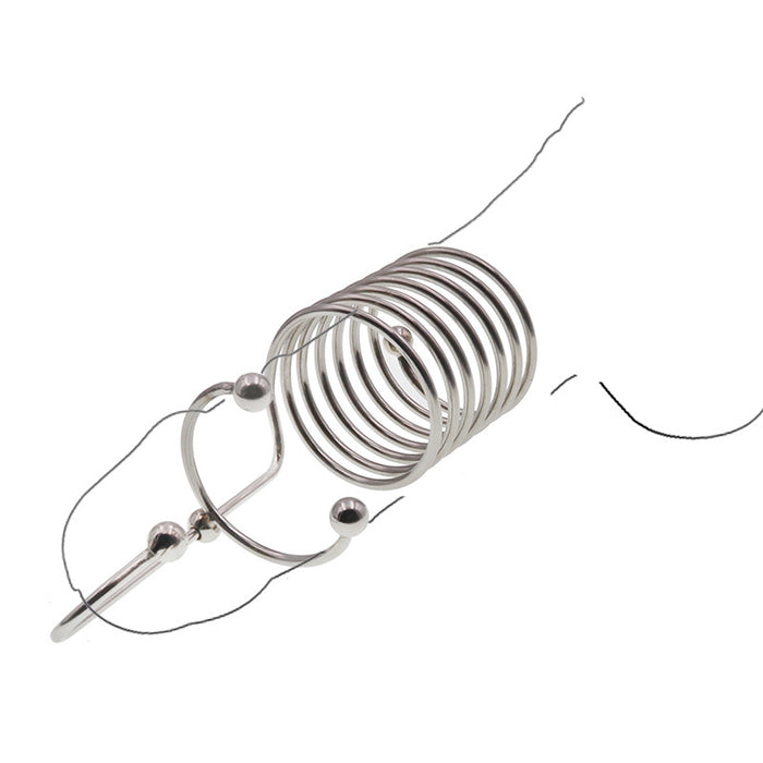 Stainless Steel Penis Ring Urethral Sound Rod Urine Plug