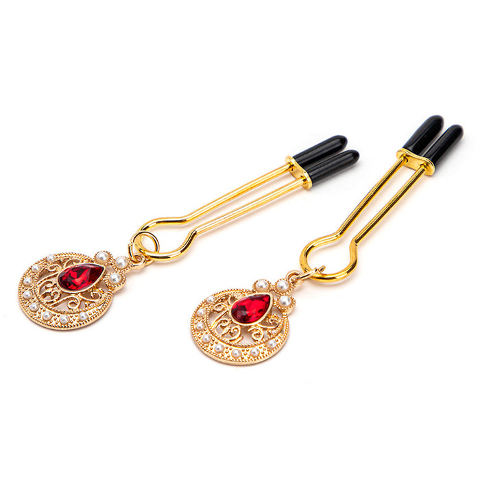 Ruby Nipple Clamps