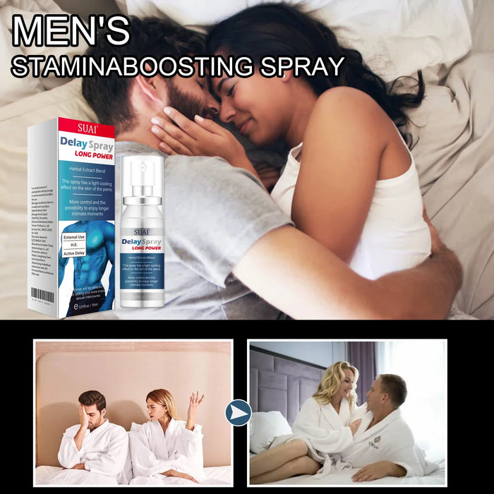 Delay Spray External Use Anti Premature Ejaculation Prolong 60 Minutes Lasting Sex