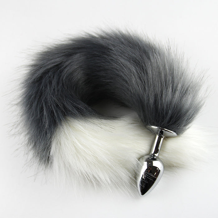 Colorful Fox Wolf Tail Plug