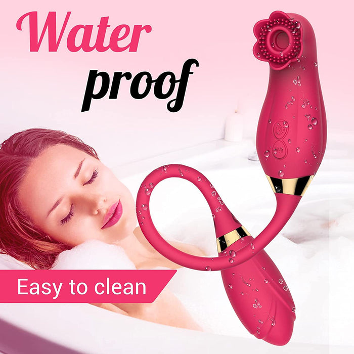 2in1 Rose Vibrator Pro2