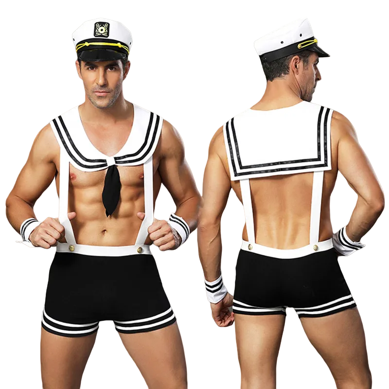 Men's Underwear Sexy Police Uniform Character Set