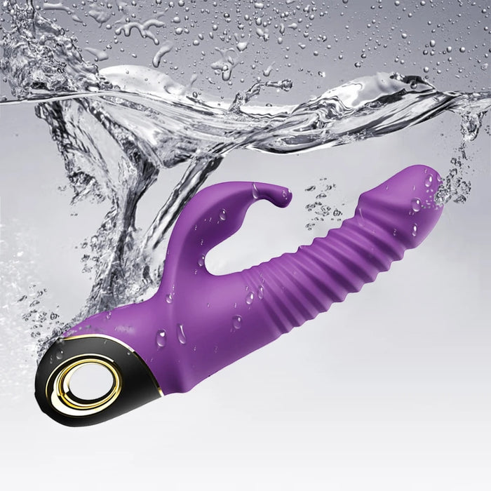 Automatic retractable G-spot clitoral stimulator