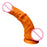 Soft and flexible suction cup extra large dildo