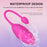 Long Distance Phone App Remote Control Double-head Rose Egg Vibrator Couple Female Toy