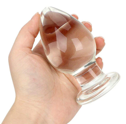 Giant Glass Butt Plug