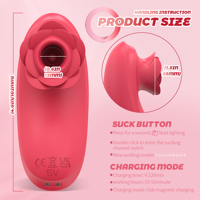 Rose Clitoral Moisture Blower