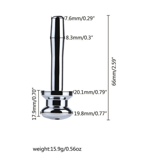 Lotus Head Hollow Urethral Penis Plug