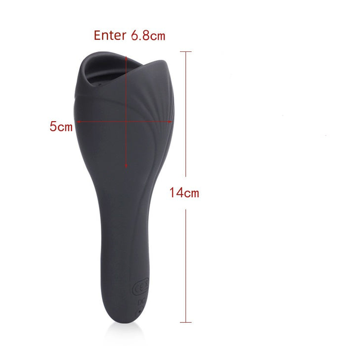 Penis Vibrator USB Rechargeable 8 Vibe Modes