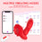 App & Wireless Remote Control Rose Vibrator