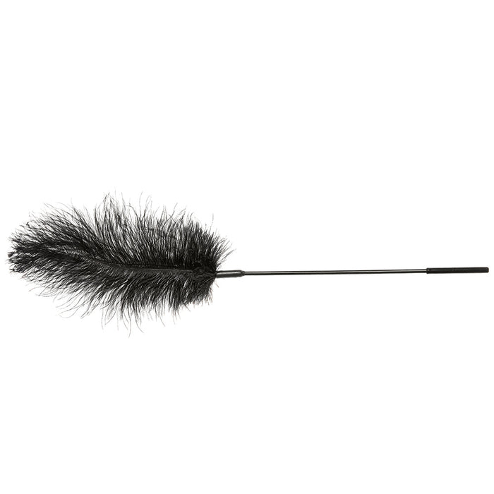 Black Ostrich Feather Body Tickler | DOPAMINE