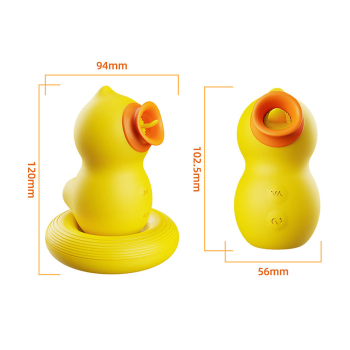 Duckling 7 Frequency Tongue Licking Masturbator | DOPAMINE