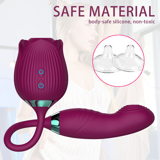 Dopamine Rose Toy For Women Sucking Vibrating Sex Toy Vibrator Clitoris Stimulator