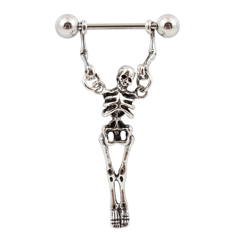 Skeleton Nipple Ring