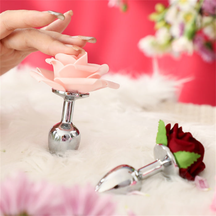 Rose Flower Anal Plug