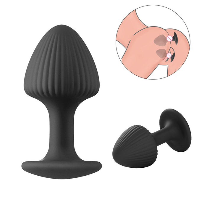 Mushroom Anal Plugs Set (S&M&L Bundle)