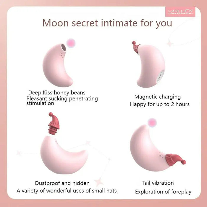 Red Riding Hood Moon Sucking Vibrator | DOPAMINE