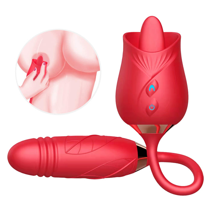 Dopamine New The Rose Toy With Bullet Vibrator Pro