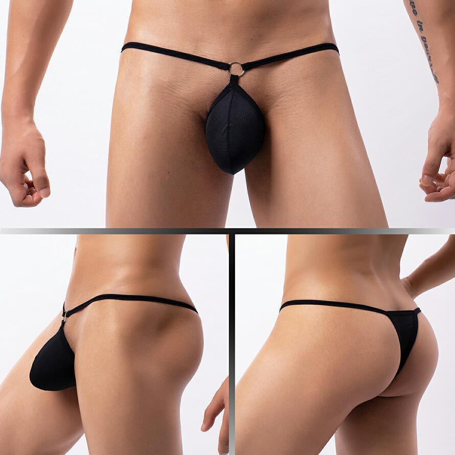 Man O-Ring Pouch String Panties Underwear