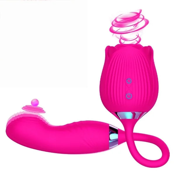 Dopamine Rose Toy For Women Sucking Vibrating Sex Toy Vibrator Clitoris Stimulator