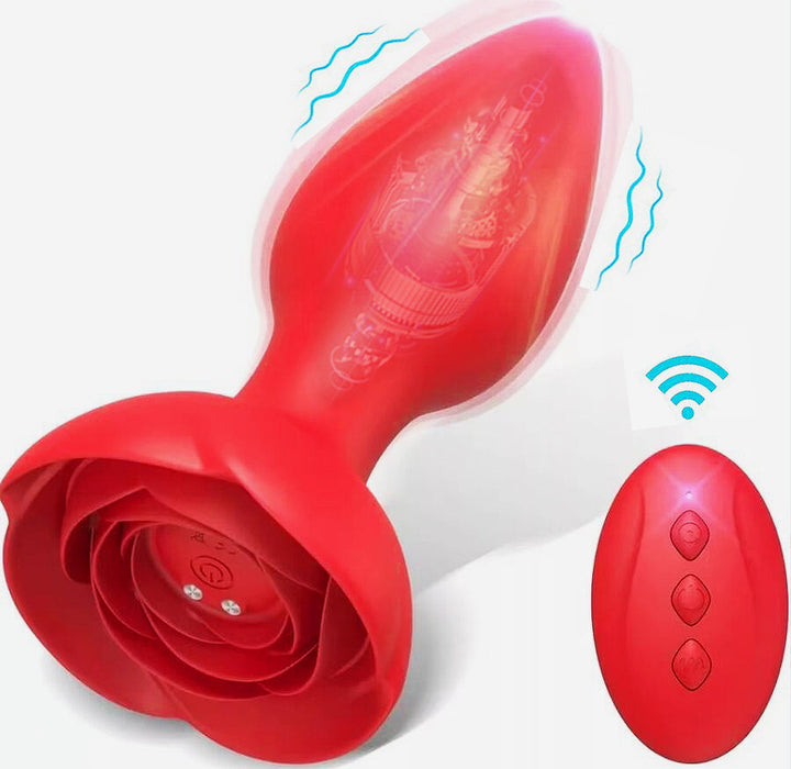 Rosegasm Vibrating Butt Plug