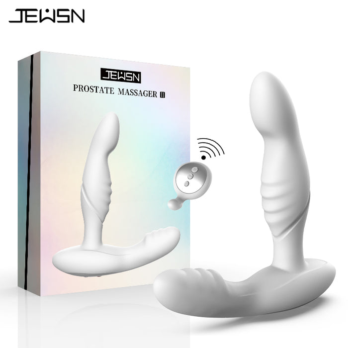 Dulong drill telescopic heating trigger version male prostate massager