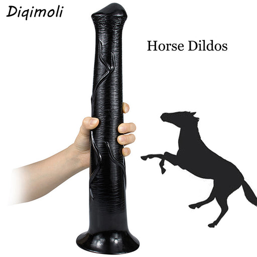 Super large realistic horse shaped dildo