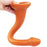 Silicone large whale whip anal plug tail simulation dildo