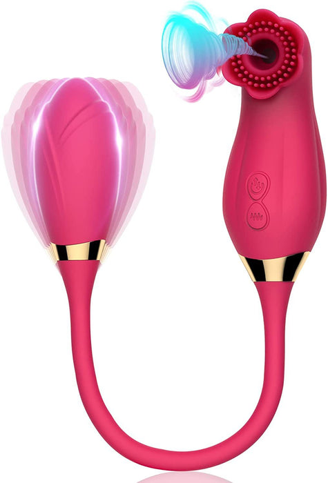 2in1 Rose Vibrator Pro2