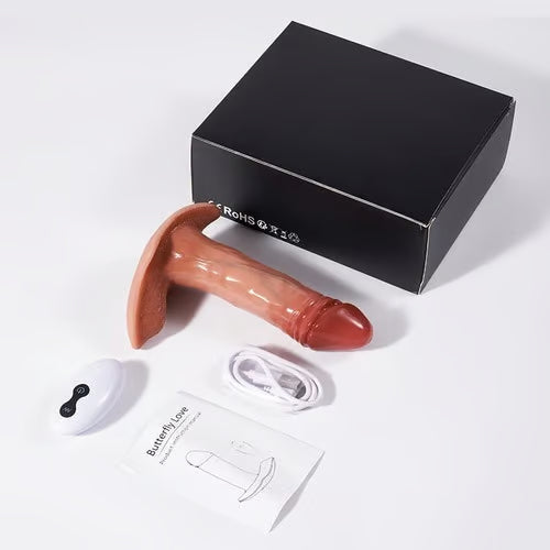 Dopamine-8 Vibrating and Insertion Electric Waterproof Dildo Prostate Massager