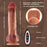 Dopamine-9 Vibrating 3 Thrusting & Swing Intelligent Heating Realistic Dildo Vibrator 6.3 Inch