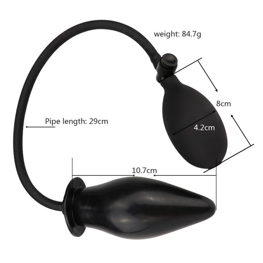 Inflatable Bum Stretcher - Pump-action Anal Plug