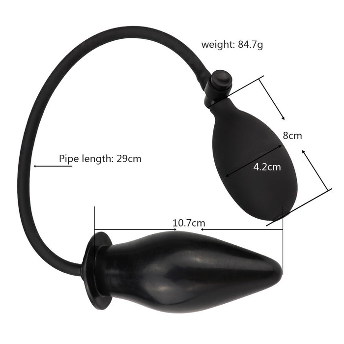 Inflatable Bum Stretcher - Pump-action Anal Plug