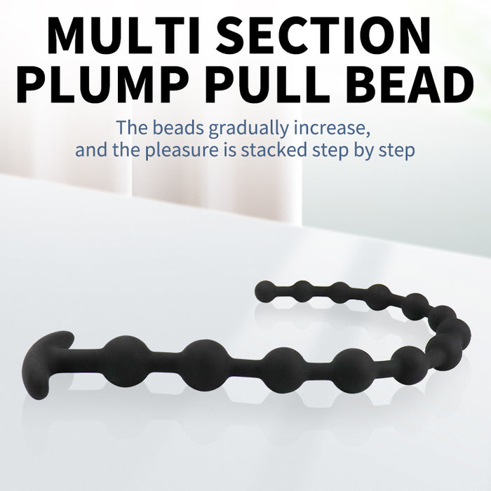 58cm Extra Long Butt Plug Pull Beads Anal Plug