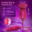 Rose Big Mouth Vibrator 5in1 Sucking Biting Tongue-swinging Clit Stimulator With Thrusting Vibrator