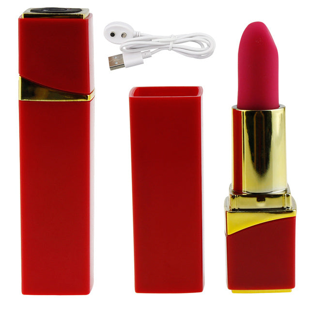 Dopamine Rose Lipstick Vibrator G-spot 10 Vibration Modes For Women