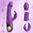 Automatic retractable G-spot clitoral stimulator