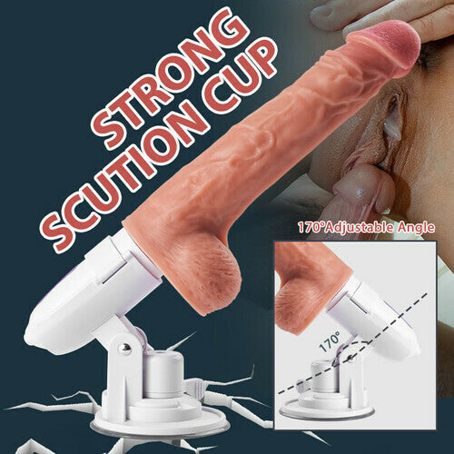 Dopamine-Coc Automatic Telescopic Gun Machine With Base Simulating Penis Female Sex Toy False Penis Sex Toy