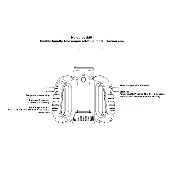 Hercules Grip Master Masturbator | LETEN