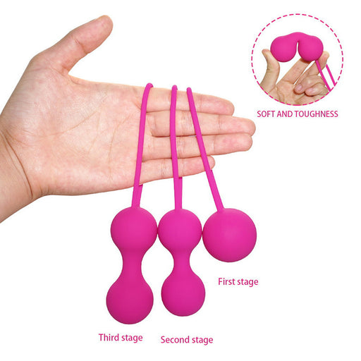 Postpartum silicone vaginal tightening massager for women