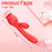 Rose Toy 3-in-1 Clit Sucker And Thrusting Vibrator