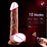 Auto 10-Mode Vibrating Dildo Silicone Dildo