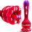 Rose Tongue Licking Suction Vibrator G-spot Vibration Stimulator