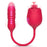 Dopamine Rose Female Tongue Licking Egg Jumping Telescopic Masturbation Device Double-headed Vibrating Sex Toy