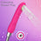 Rose Squirting Dildo Vibrator G Spot Clitoral Stimulator With 10 Playful Vibrating Modes