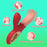 Multiple Tapping Rose Tongue-licking Vibrator | DOPAMINE