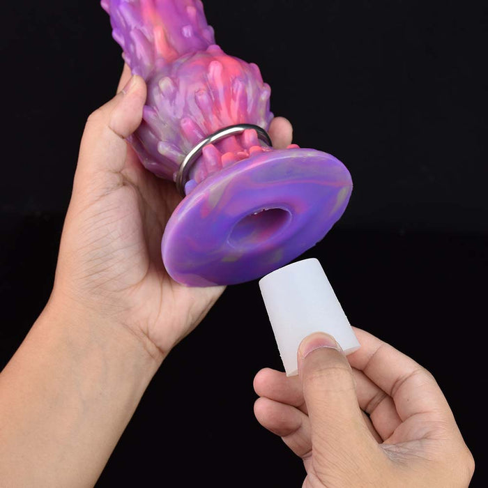 Female super large dildo G spot masturbator