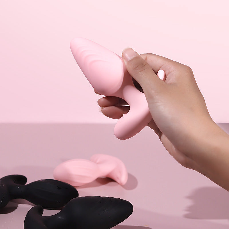 Vibrating Rechargeable Silicone Anal Plug